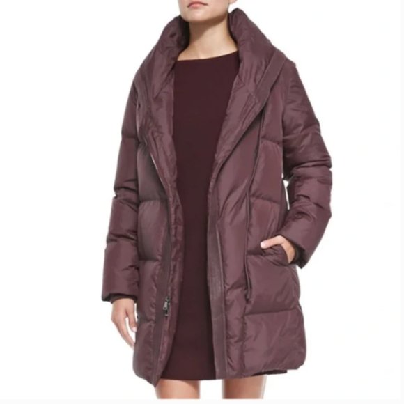 Vince shawl collar down puffer jacket/coat - Picture 4 of 10